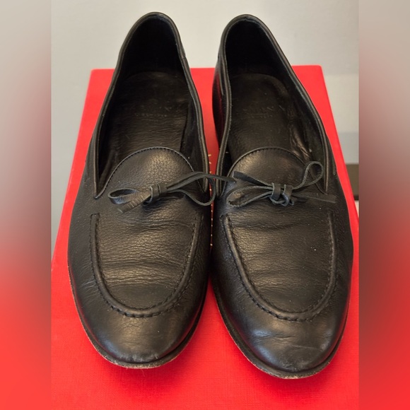 Carmina Unlined String Loafers 1659 Drac - Picture 2 of 4